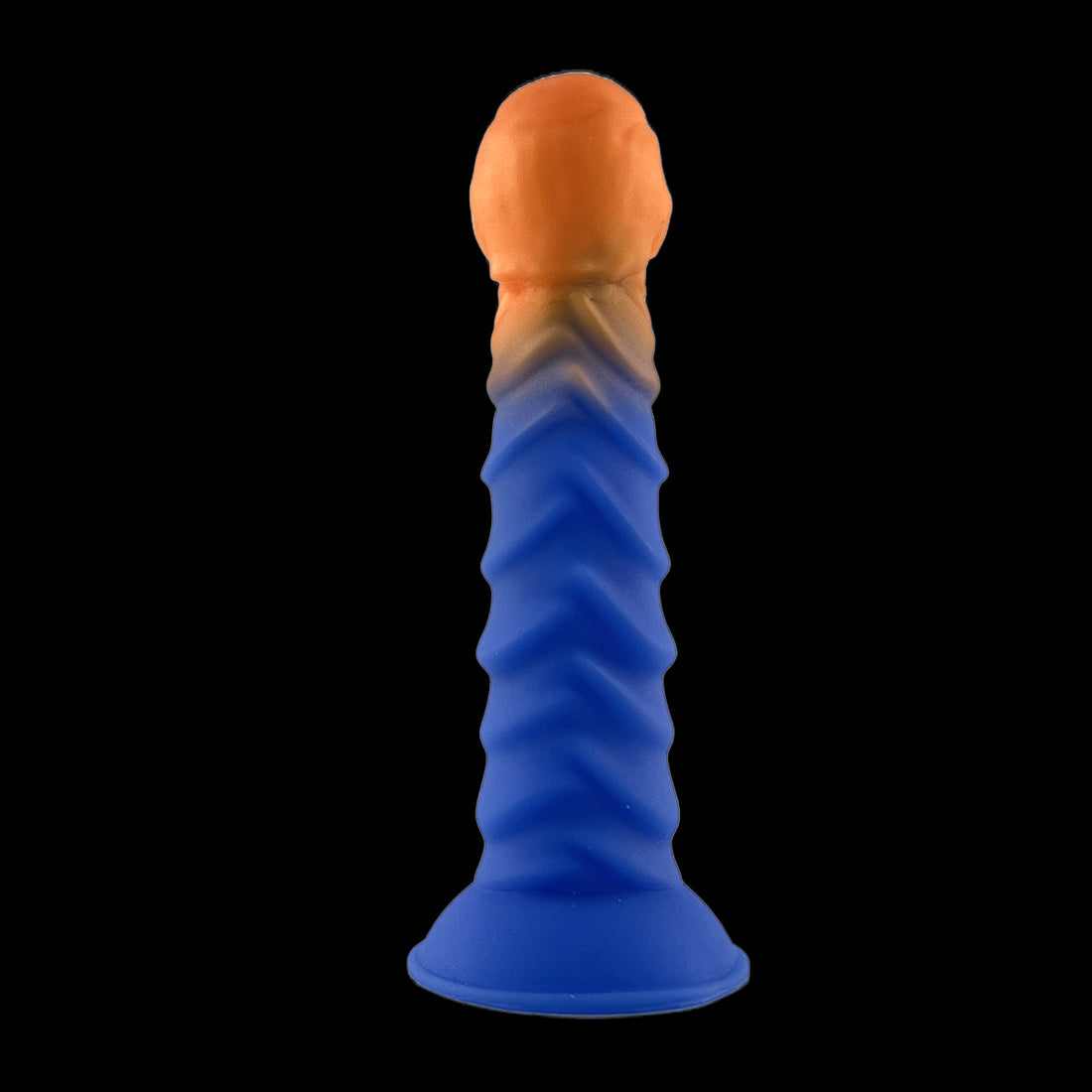 6 Inch Stripe Blue Funny Trump Dildo