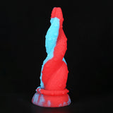 Load image into Gallery viewer, Two Color Silicone Octopus Dildo