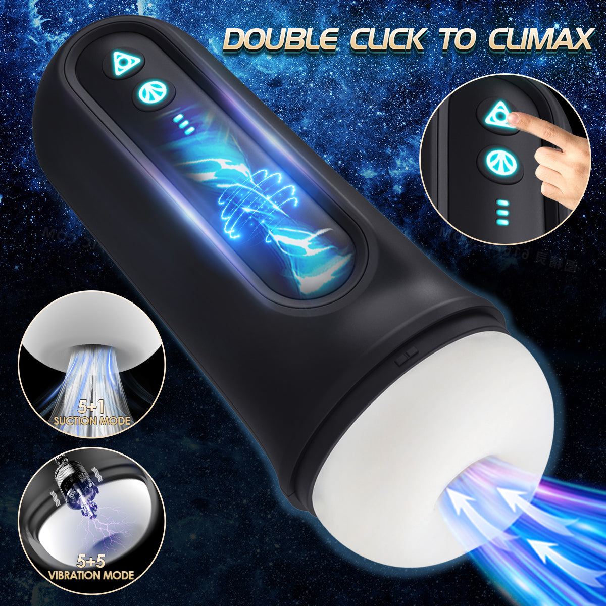 Electric sex 3 in 1 Male Masturbator Cup