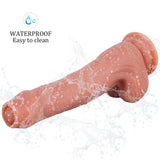 Load image into Gallery viewer, Sliding Foreskin Dildo 8.5 Inch Realistic Strap On