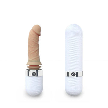 Portable Sex Machine Telescopic Vibrating Dildo