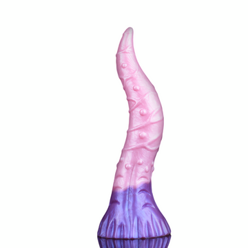 11 Inch Gradient Tail Fantasy Suction Tongue Dildo