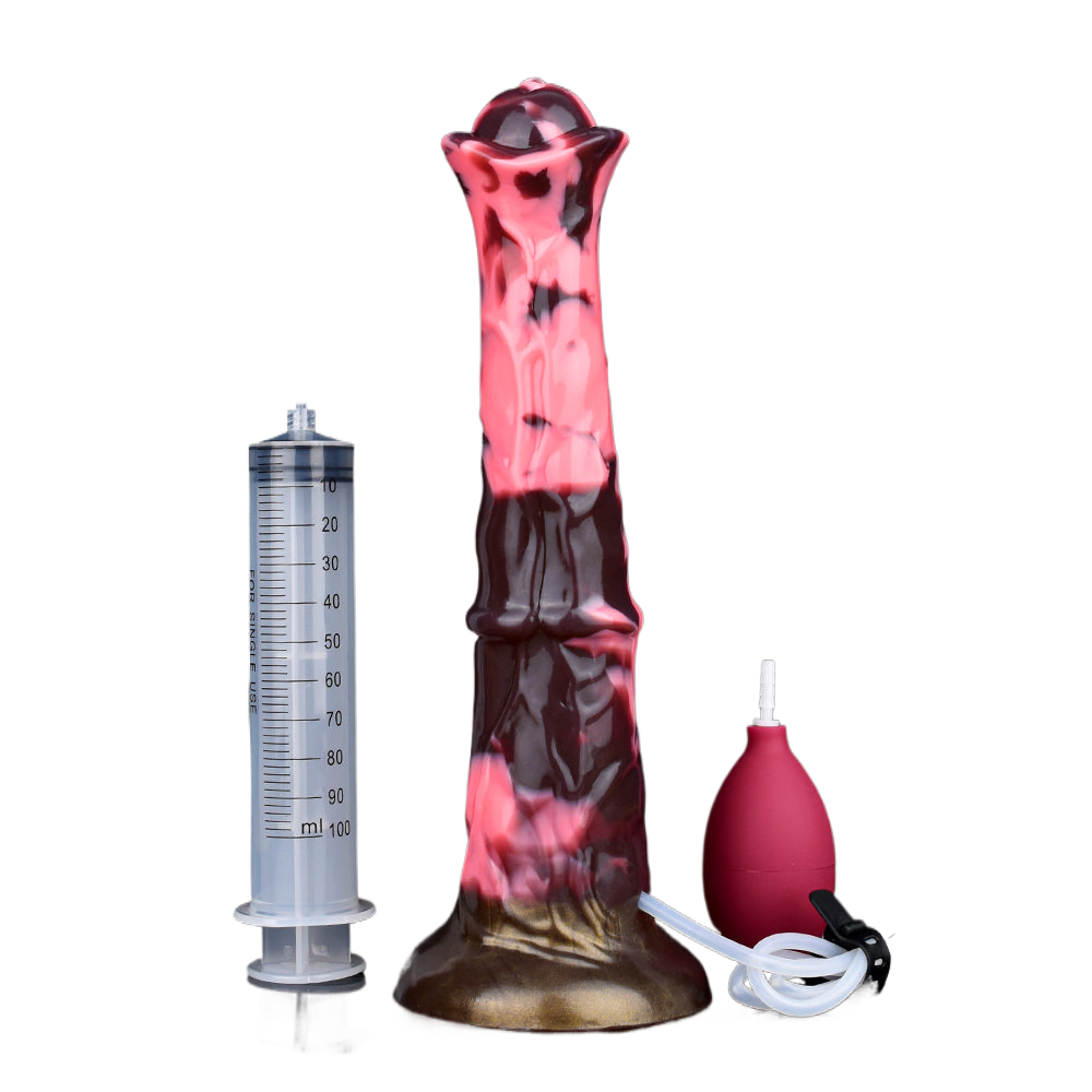 11 Inch Bell Head Silicone Horse Squirting Dildo