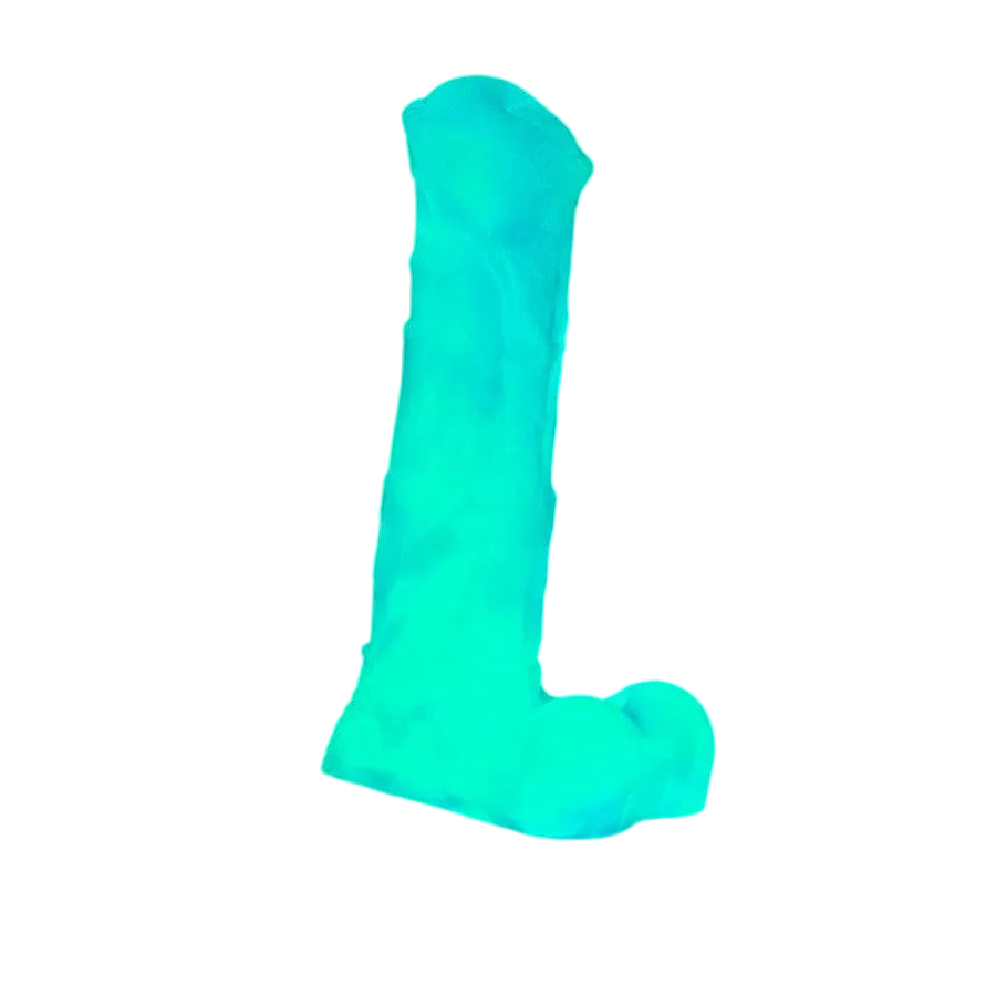 Add Fun With Luminous Silicone Horse Cock Sleeve