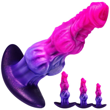 Soft Double Knot Wearing Butt Plugs Kit