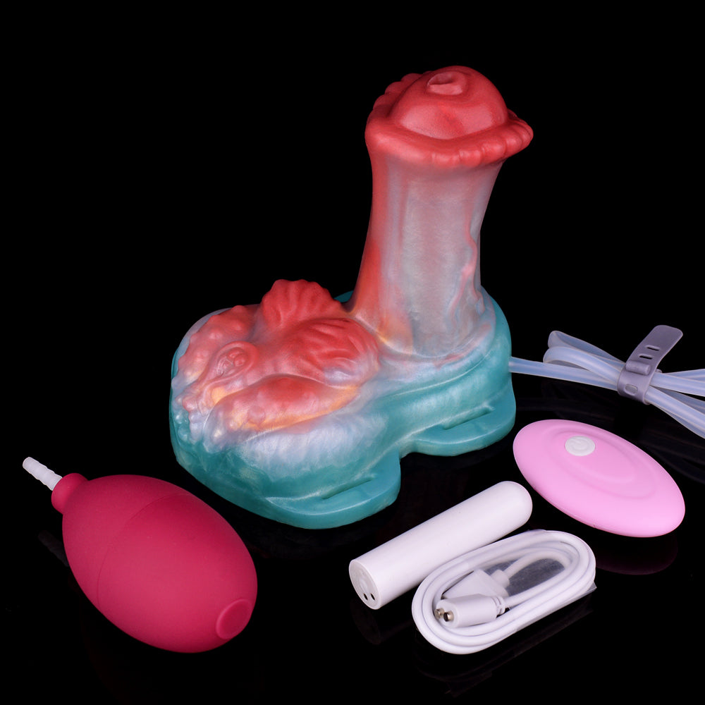 Wearable Fantasy Dildo Clitoral Vibrator Grinder