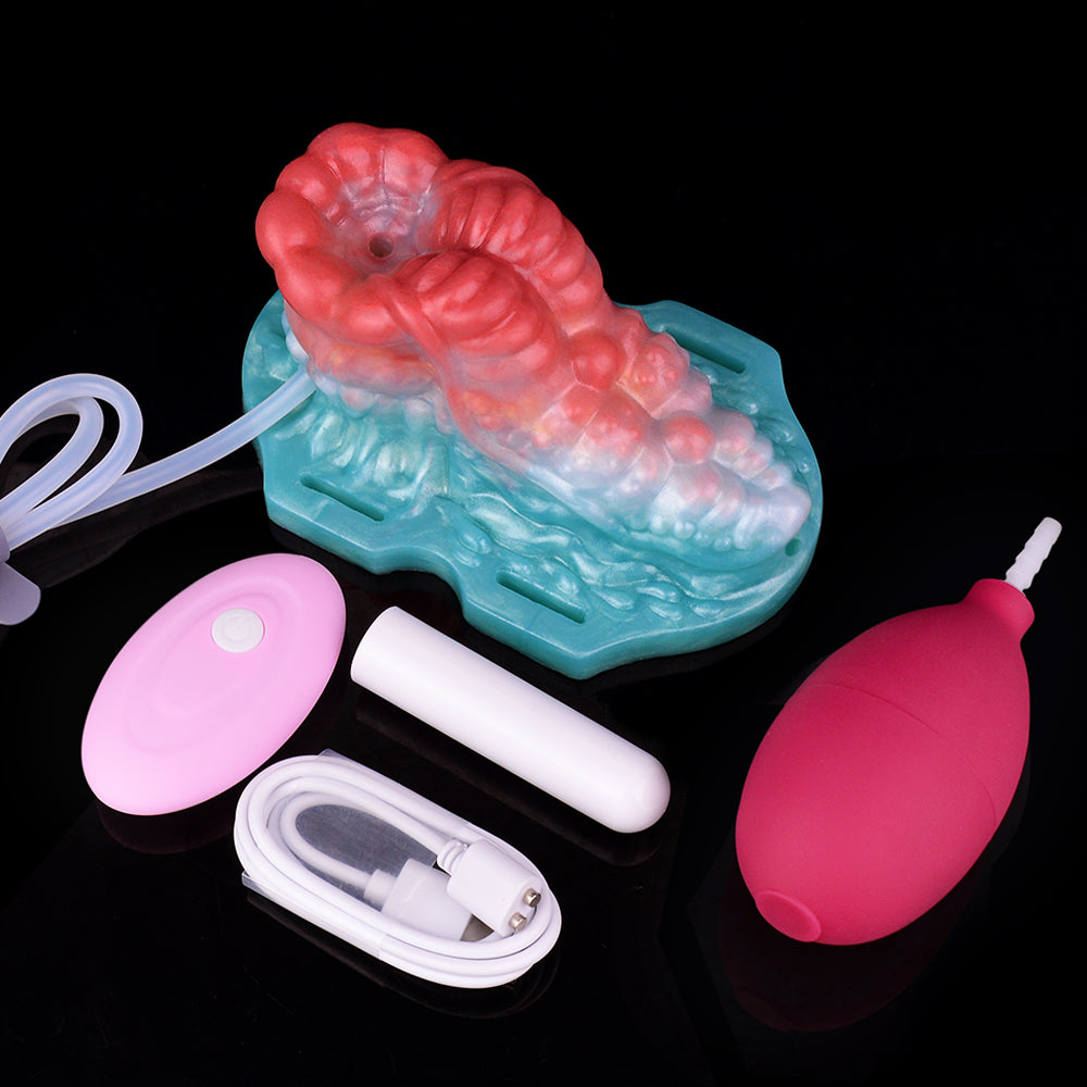 Remote Control Vibrating Water Spray Grinding Sex Toy