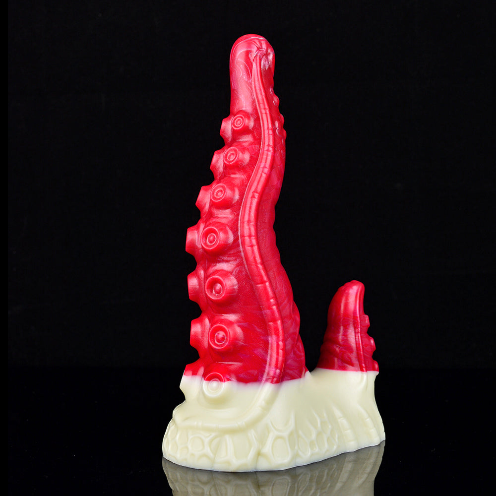 8 Inch Clitoral G-Spot Stimulation Octopus Tentacle Dildo