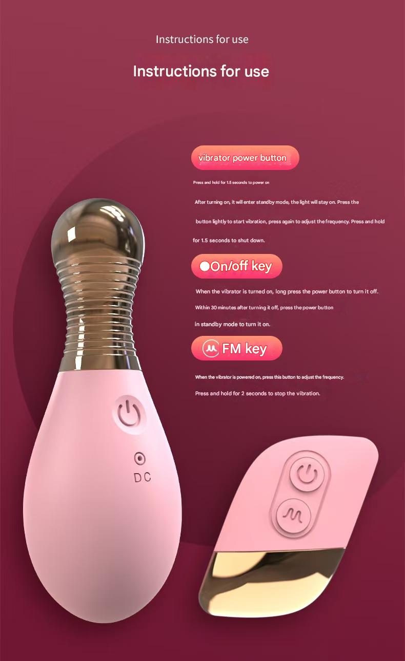 Perfume Bottle Remote Control Small Vibrator