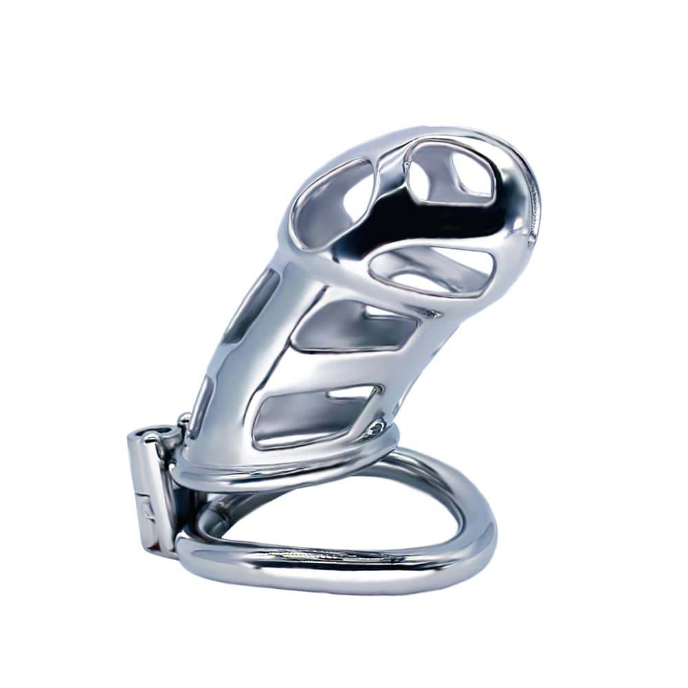 stainless steel Cobra Male chastity cage