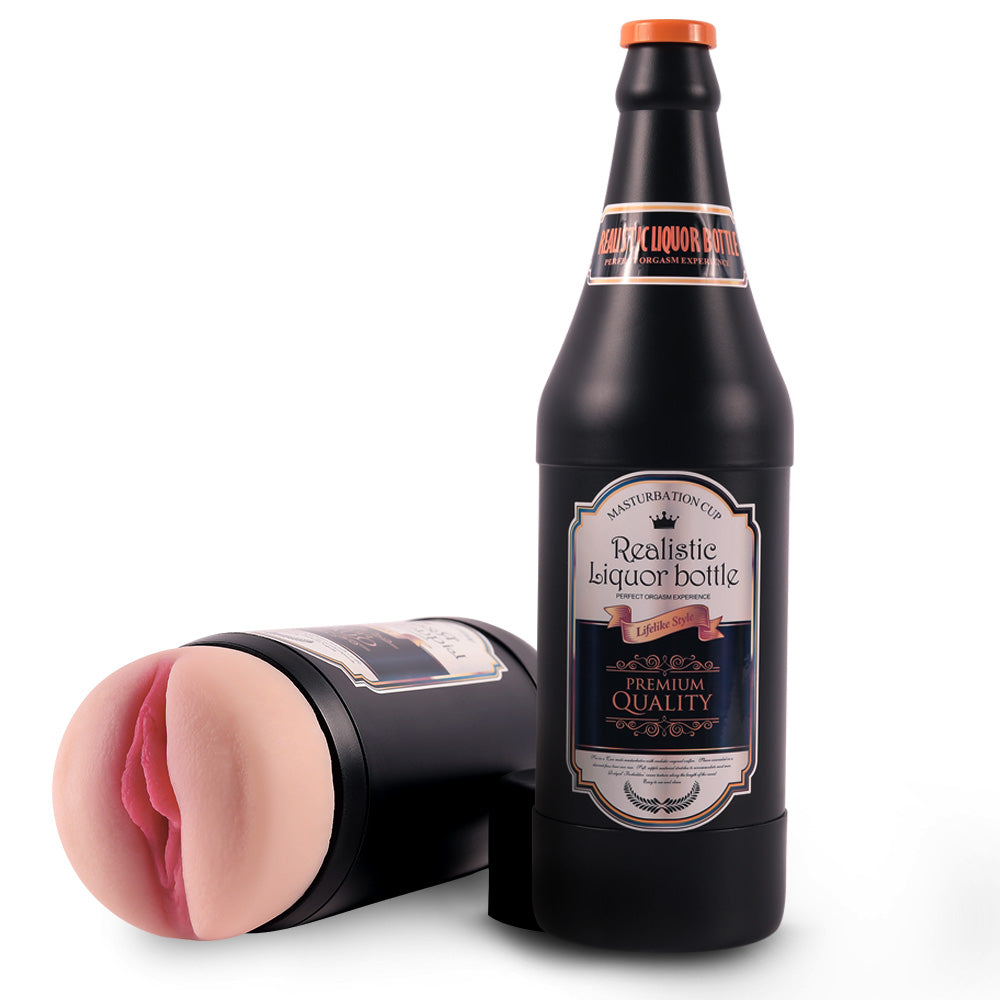 Beer Portable Vagina Disguise Men Masturbator