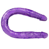 Laden Sie das Bild in den Galerie-Viewer, Double head 22 inch purple dildo