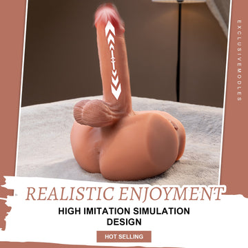 G Spot Vbrator male sex Torso Dildo