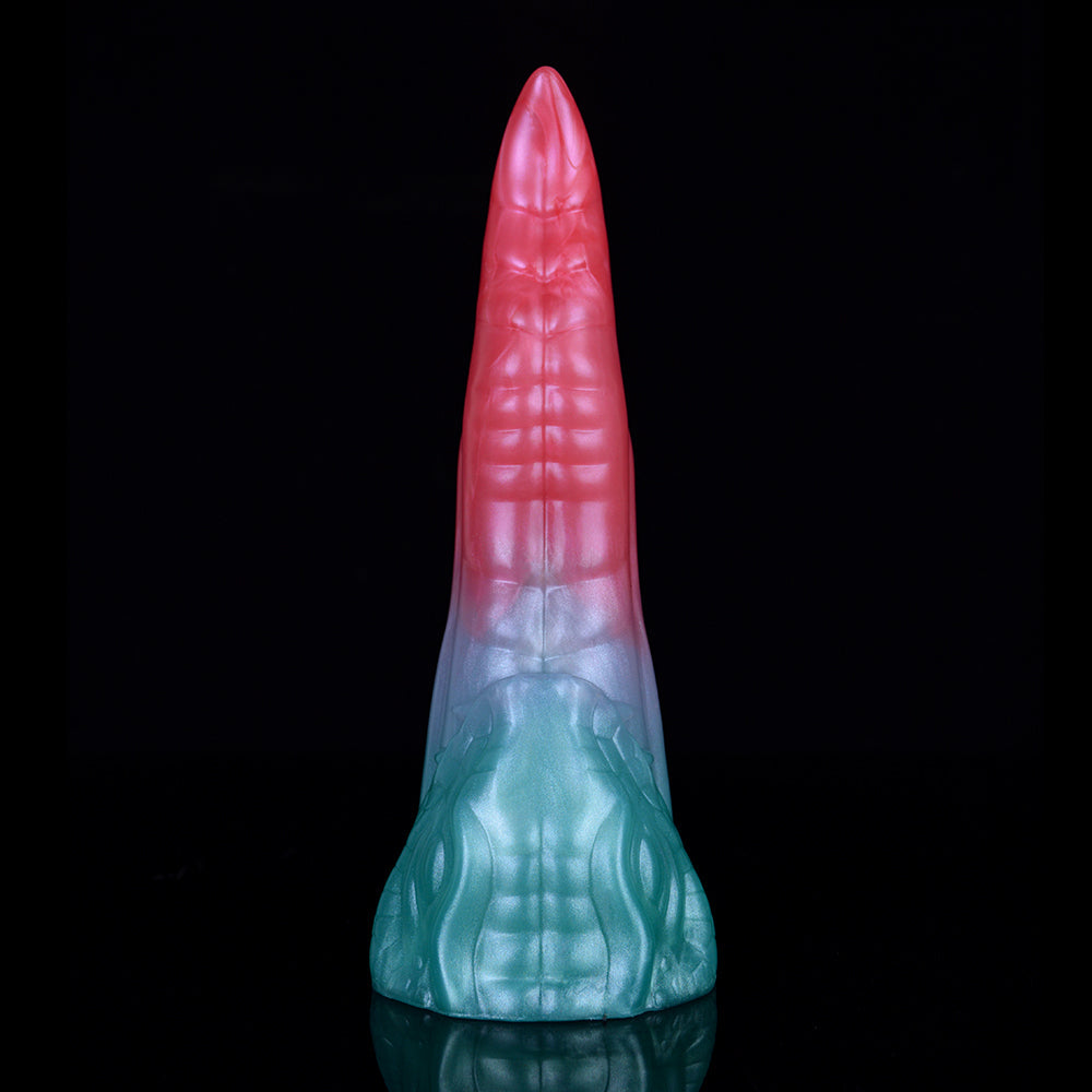 8 Inch Gradient Fantasy Monster Tongue Dildo