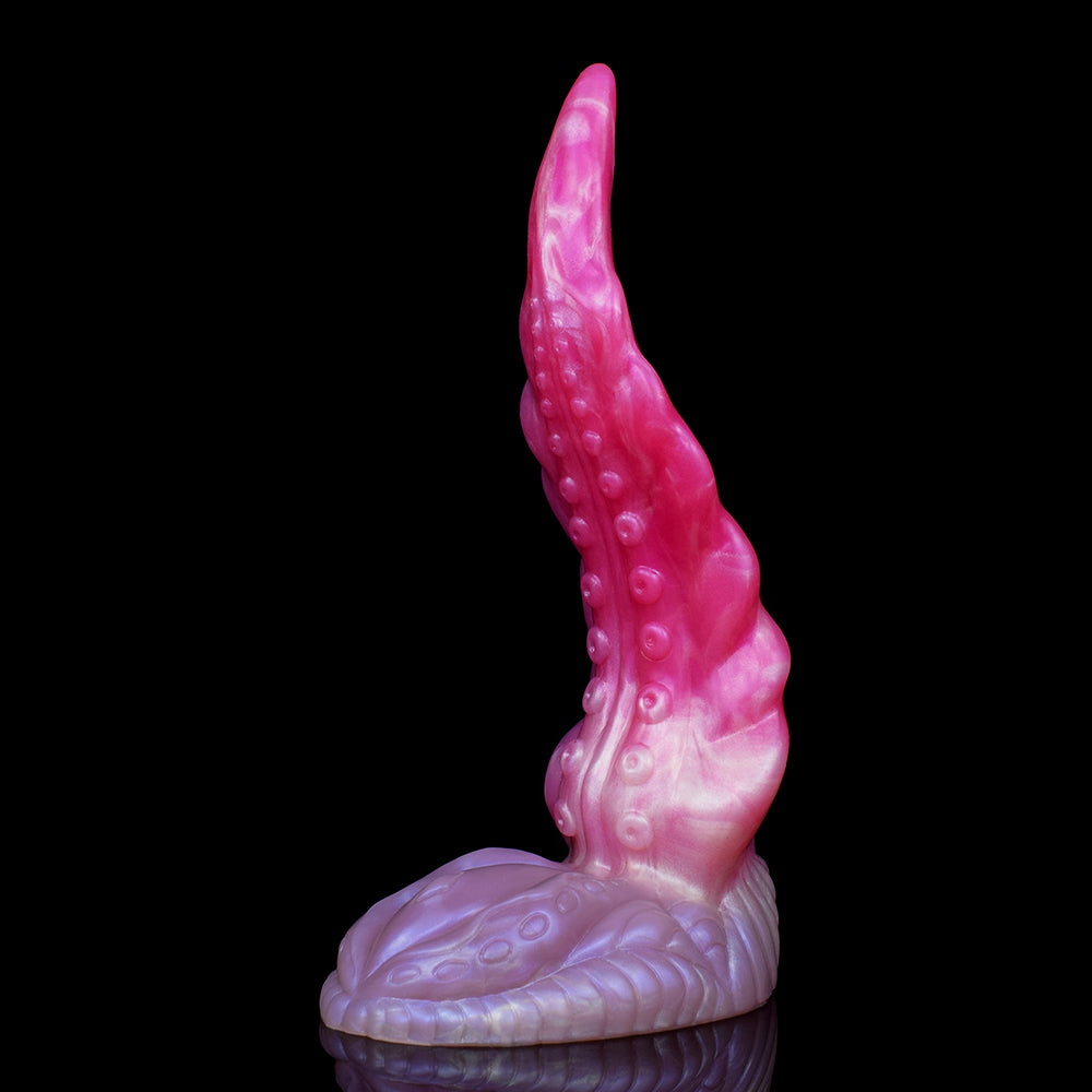 9.3 Inch Tongue Pink Fantasy Tentacle Dildo