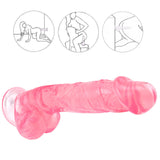 Laden Sie das Bild in den Galerie-Viewer, 9 Inch pink dildo