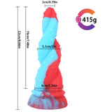 Charger l&#39;image dans la galerie, Two Color Silicone Octopus Dildo