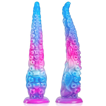 12 Inch Silicone Colorful Long Tentacle Dildo