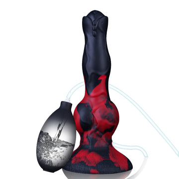 8 Inch Big Knot Horse Squirting Dildo