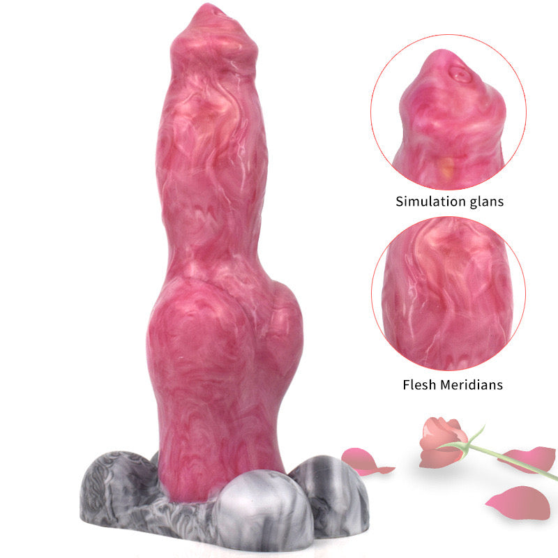 9 Inch Shepherd Huge Dog Knot Dildo