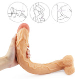 画像をギャラリー ビューアにロード Anal flesh-colored dildo