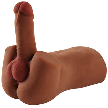 Small Realistic Beginner Male Torso Dildo
