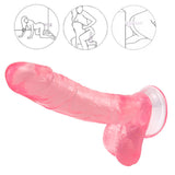 Laden Sie das Bild in den Galerie-Viewer, 7 inch pink dildo