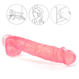 Laden Sie das Bild in den Galerie-Viewer, 12 inch big head pink dildo