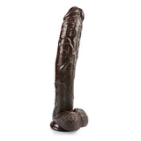 Laden Sie das Bild in den Galerie-Viewer, 10 inch crooked mouth coffee dildo