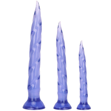 14 Inch Threaded Extra Long Nail Tapered Dildo