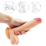 Charger l&#39;image dans la galerie, 7 inch flesh-colored dildo