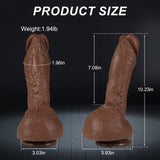 Laden Sie das Bild in den Galerie-Viewer, G Spot Thrill up Brown Realistic Dildo