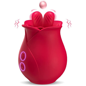 Rosebud Vibrator Clit Stimulator Discreet Sex Toy