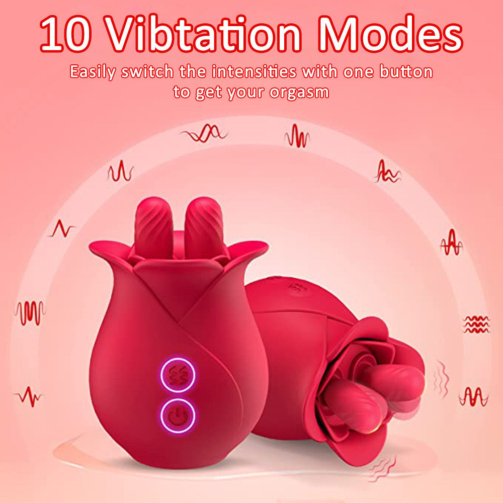 Rosebud Vibrator Clitorial Stimulator Discreet Sex Toy