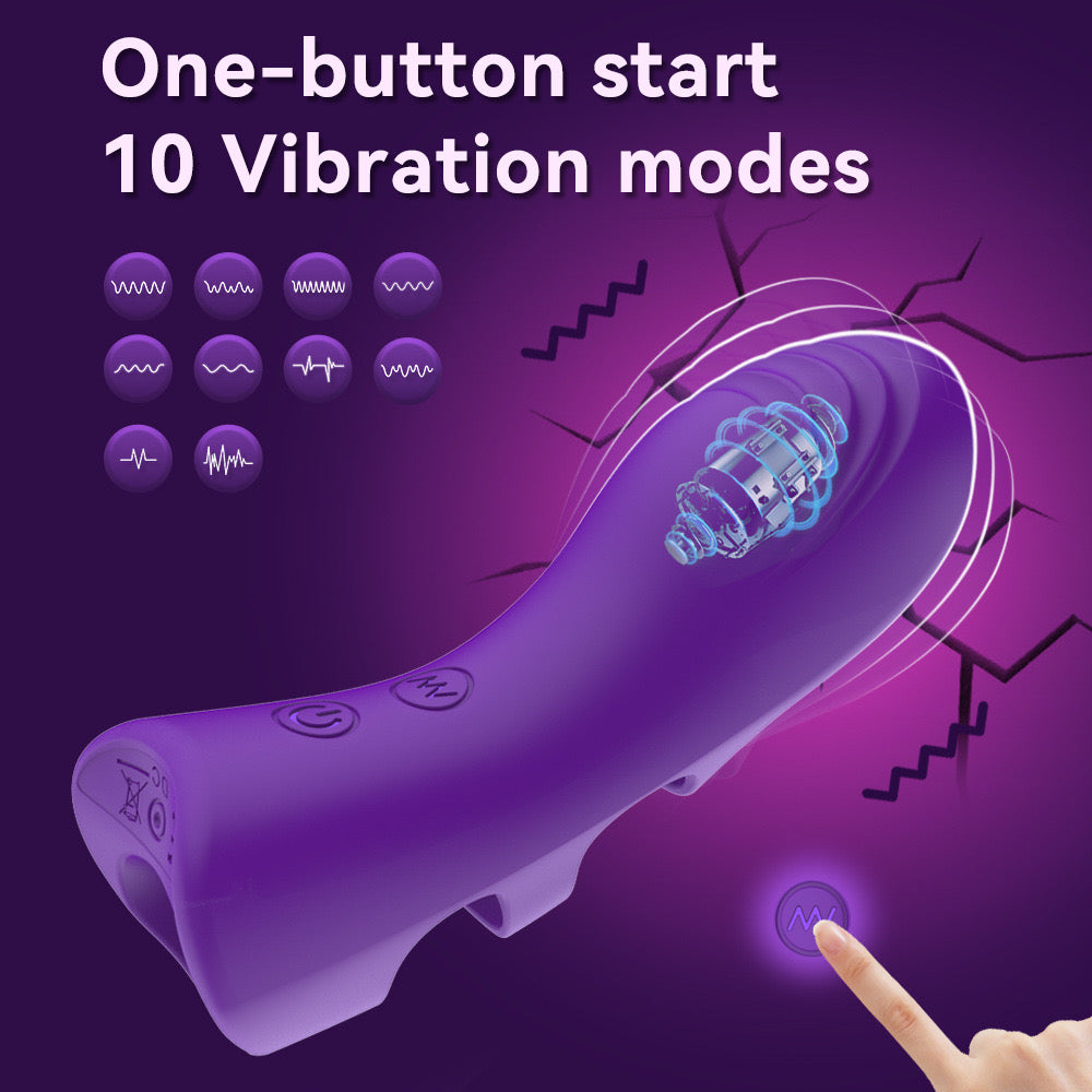 Thumb Vibrator G spot Finger dildo