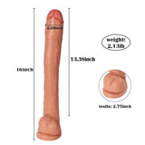 Laden Sie das Bild in den Galerie-Viewer, 16 inch Dildo Extra Long Large Dildo