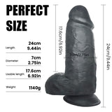 Charger l&#39;image dans la galerie, Oversized Dildo 10inch Suction Cup