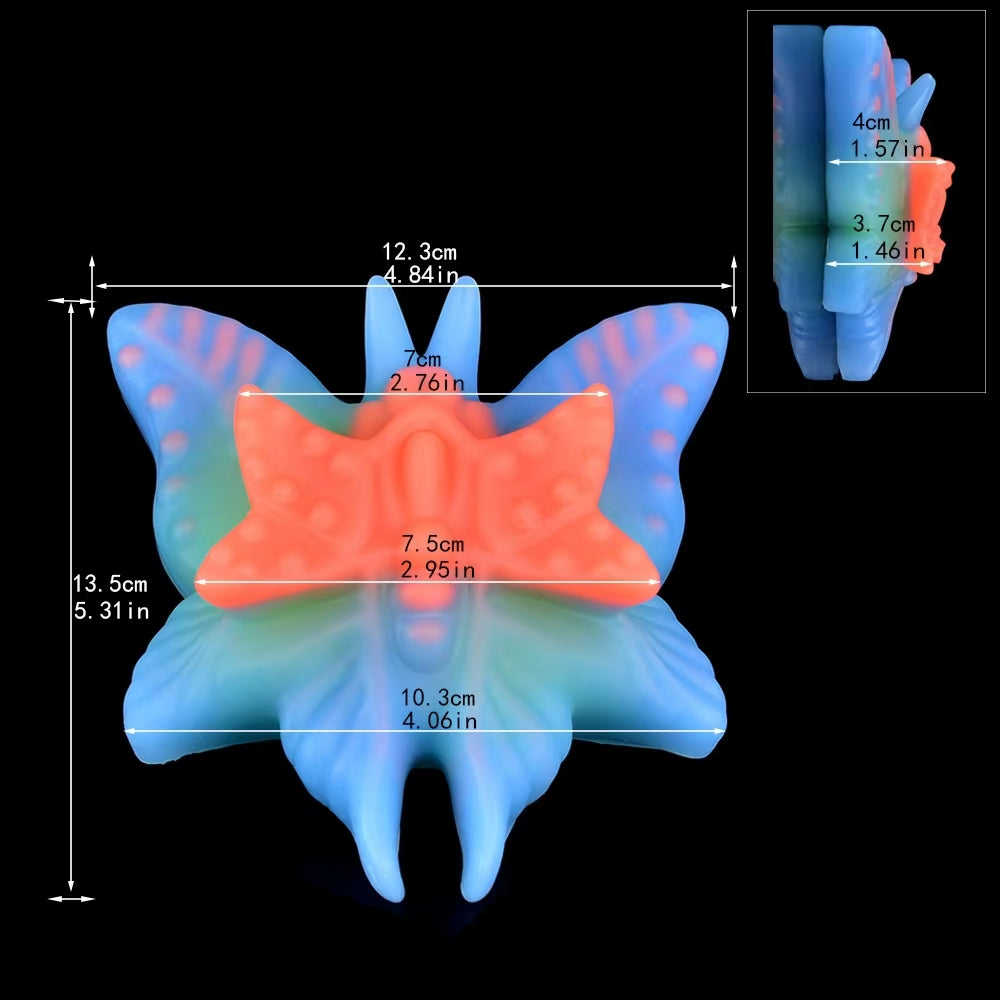 Butterfly Sex Toy Glow in the Dark Grinder