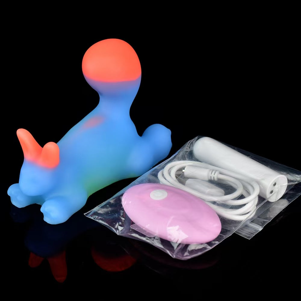 Luminous cute little squirrel grinder sex toy