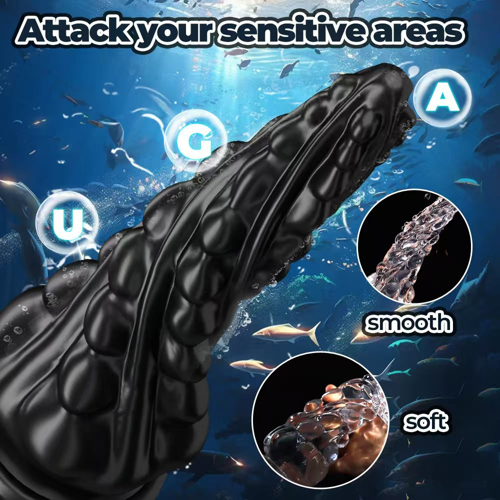 Monster Tentacle Suction Cup Dildo Sex Toy