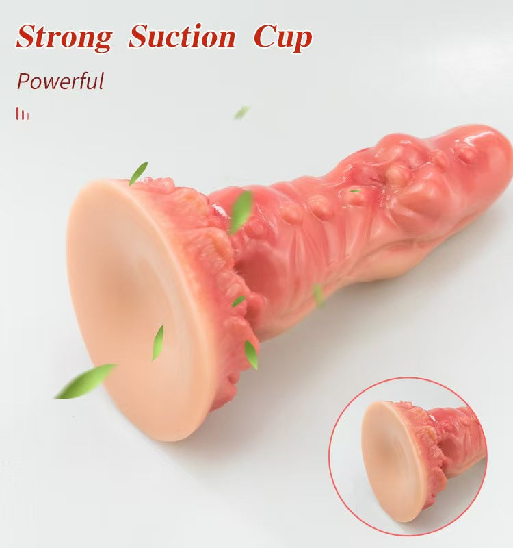 Flesh Monster Dildo Knot Textured