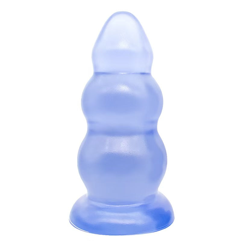 Three Jewels Tower butt plug Monster Dildo