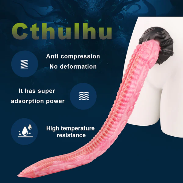 Pink Extra Long Monster Tentacle Dildo