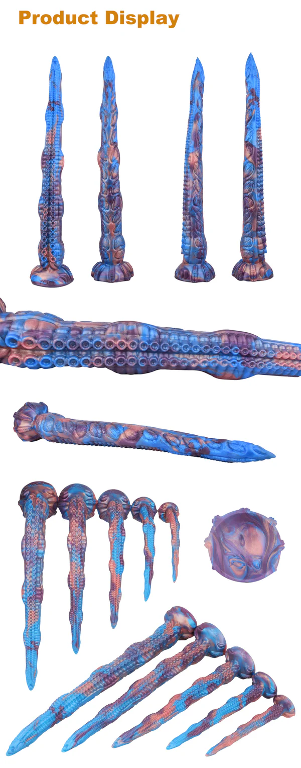 Fantasy extra long tentacle monster dildo