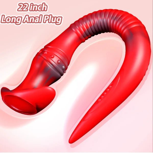 Blood Moon Long Tentacle Butt Plug Dildo