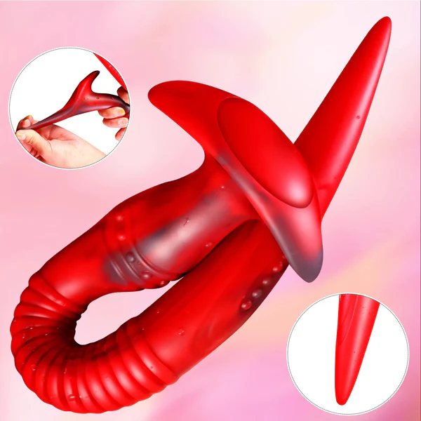 Blood Moon Long Tentacle Butt Plug Dildo