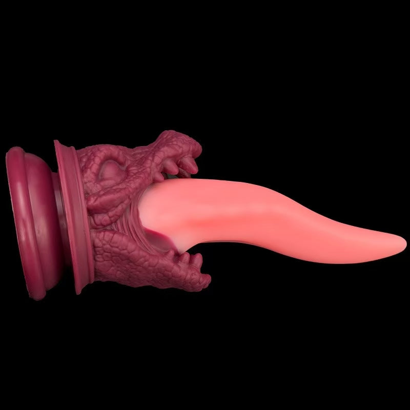 Silicone Long Tongue Dragon Monster Dildo