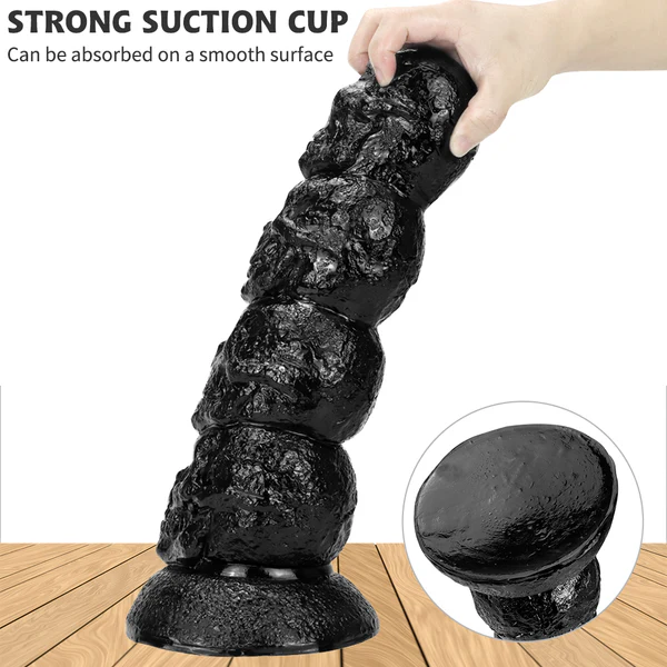 3 Inch Wide Giant Black Monster Dildo