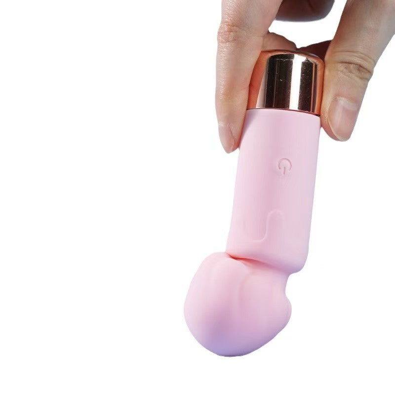 Pink Ice Cream Rechargeable Small Vibrator