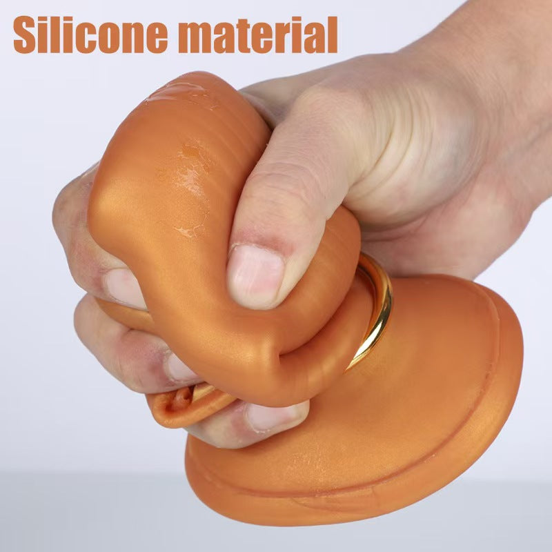 Inflatable Silicone Fantasy Alien Ovipositor Dildo